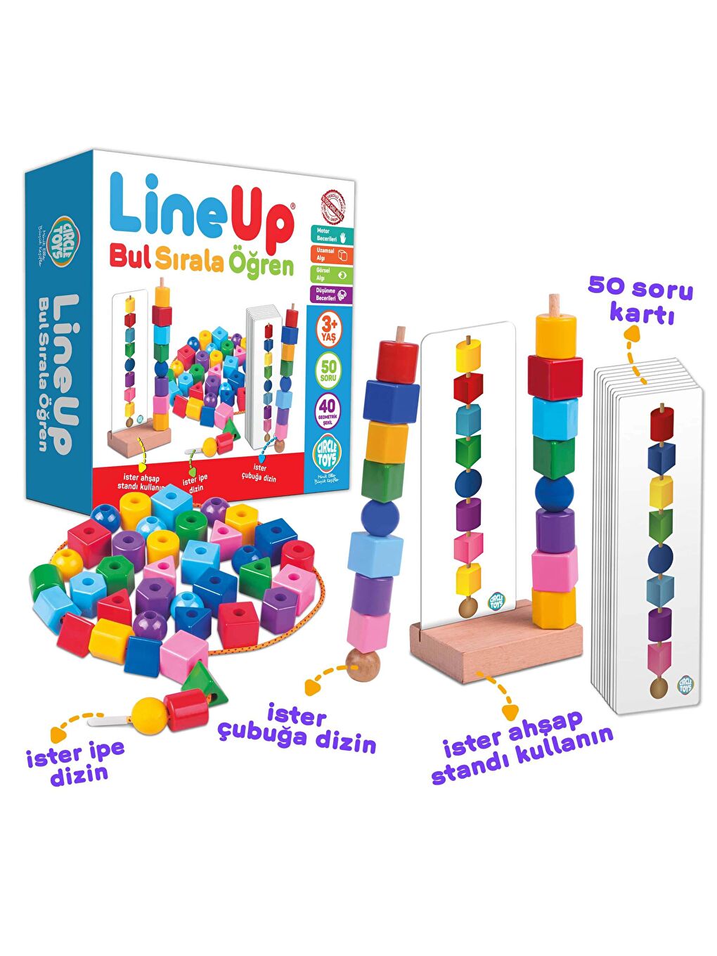 Circle Toys Karışık Line Up - 1