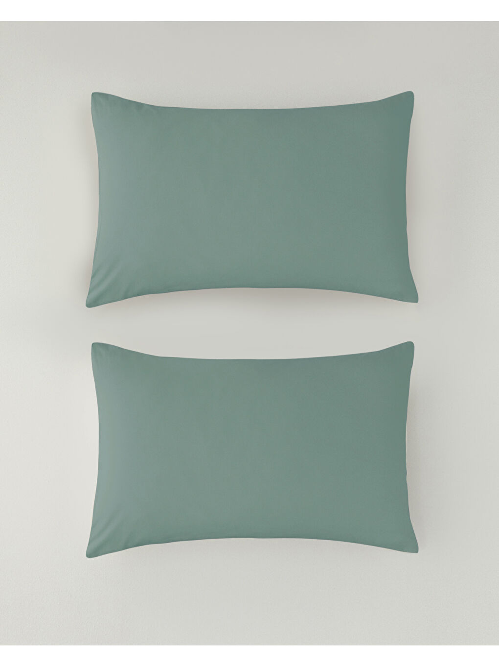Yeşil Novella Premium Soft Pamuk 2'li Yastık Kılıfı 50x70 cm Koyu Seledon