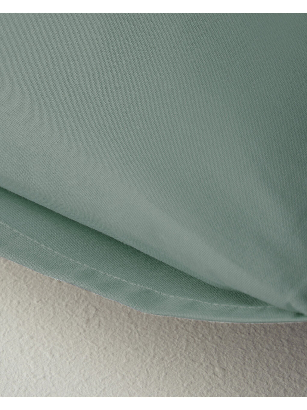 Yeşil Novella Premium Soft Pamuk 2'li Yastık Kılıfı 50x70 cm Koyu Seledon-1