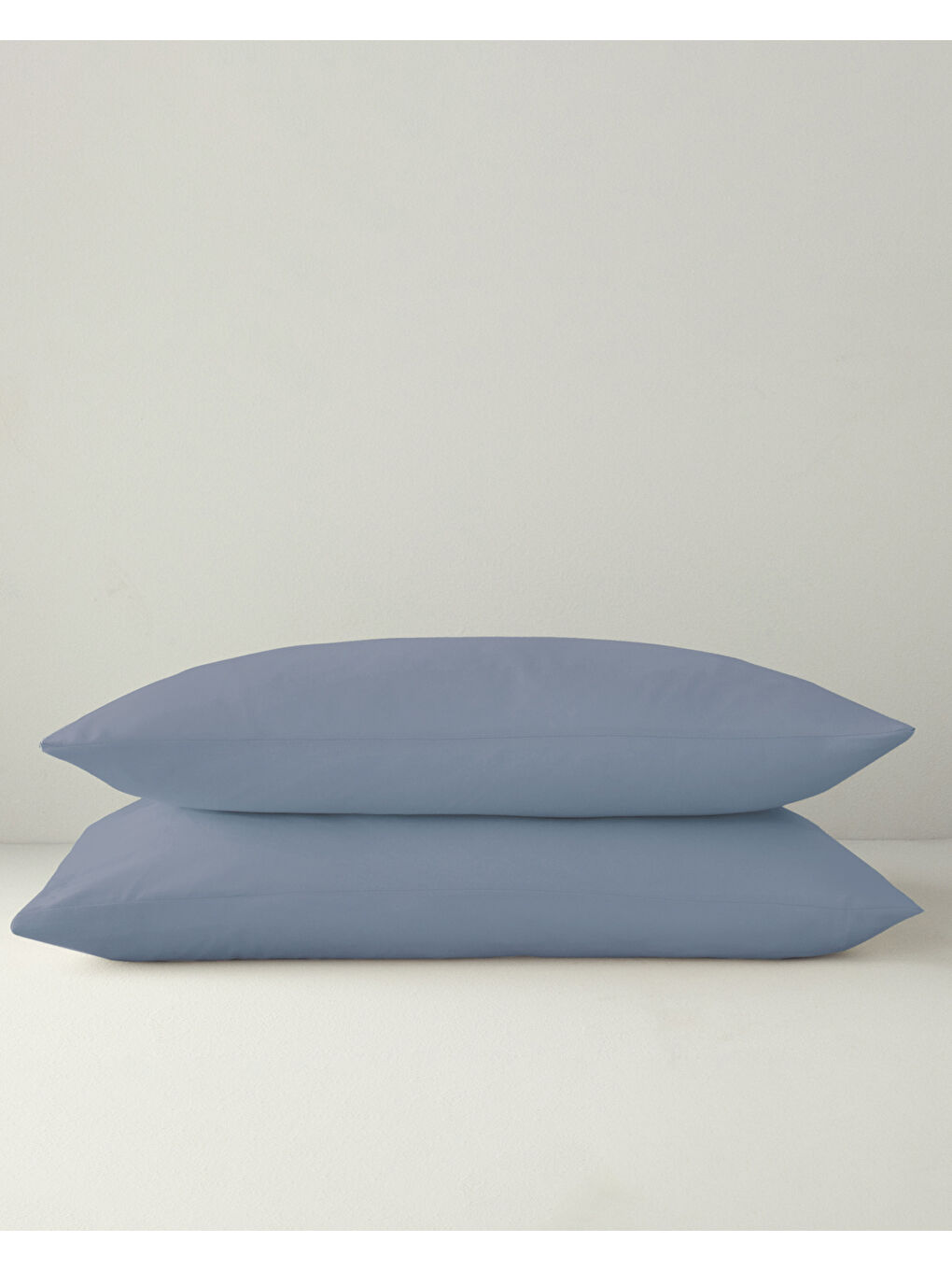 Novella Premium Soft Pamuk 2'li Yastık Kılıfı 50x70 cm Denim Mavi-2