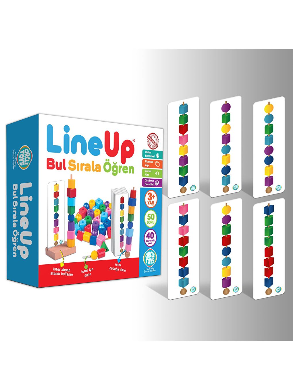 Circle Toys Karışık Line Up - 2