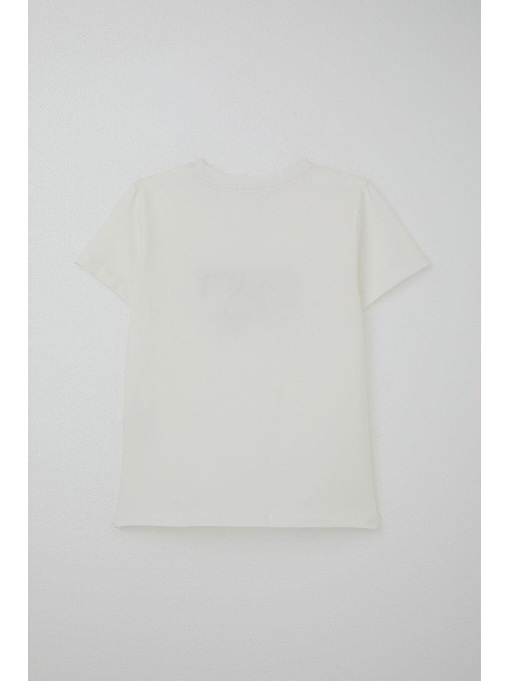 Erkek Çocuk Şortlu Takım Yazı Baskılı Bağcık Aksesuarlı Ekru (7 Yaş)-3