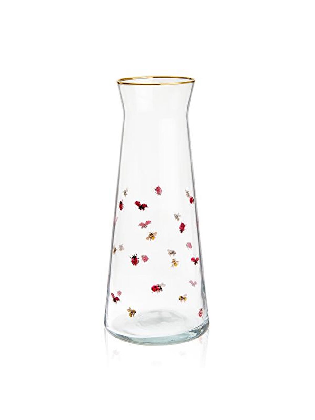 RAKLE Renksiz Ladybird Karaf - Şeffaf - 1150 ml - 2