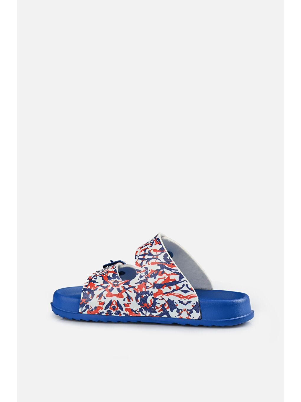 Gibli II Baskılı Erkek Bebek Saks Mavi Terlik-2