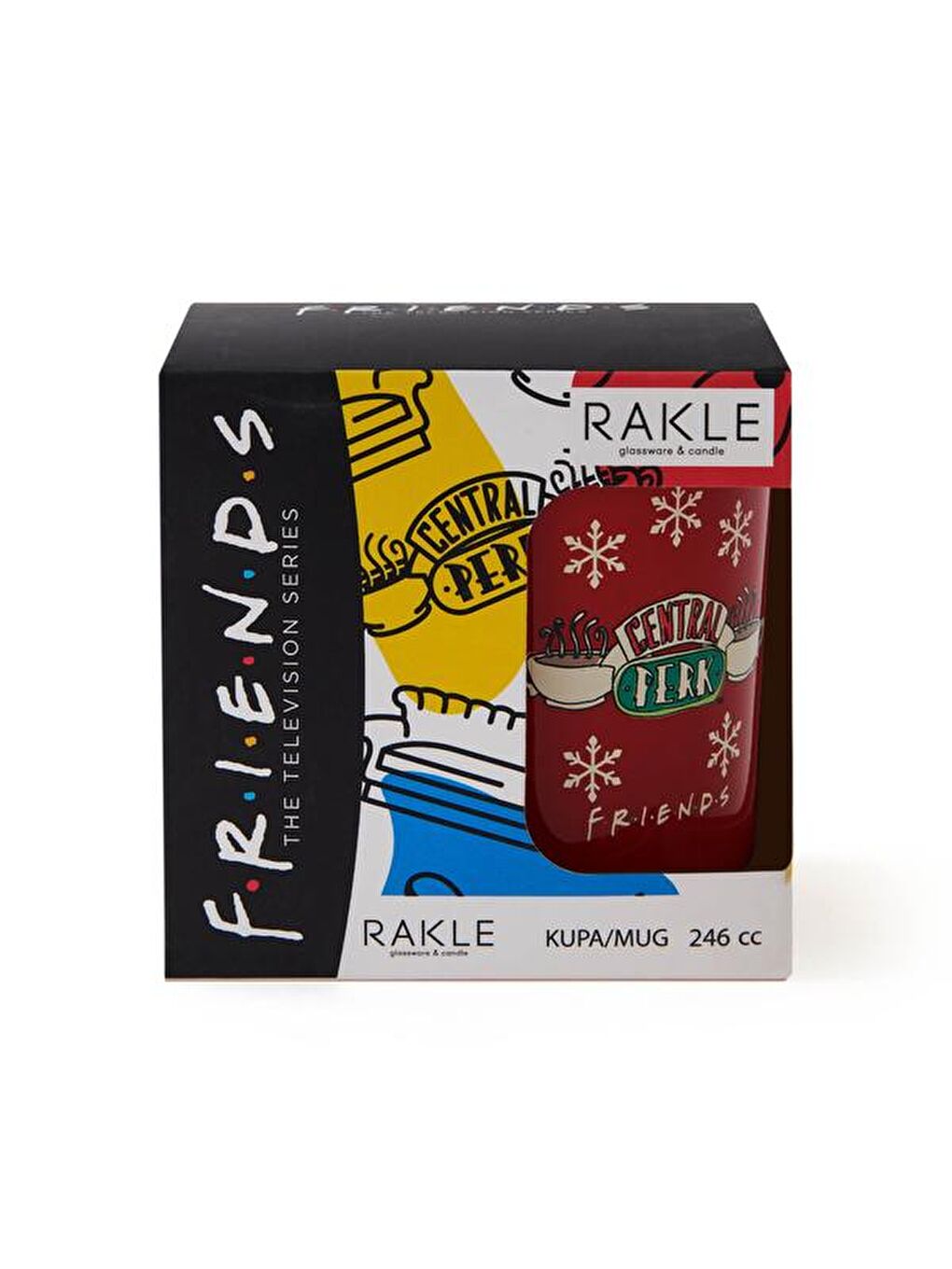 Friends Kupa - Kırmızı - 250 ml-2