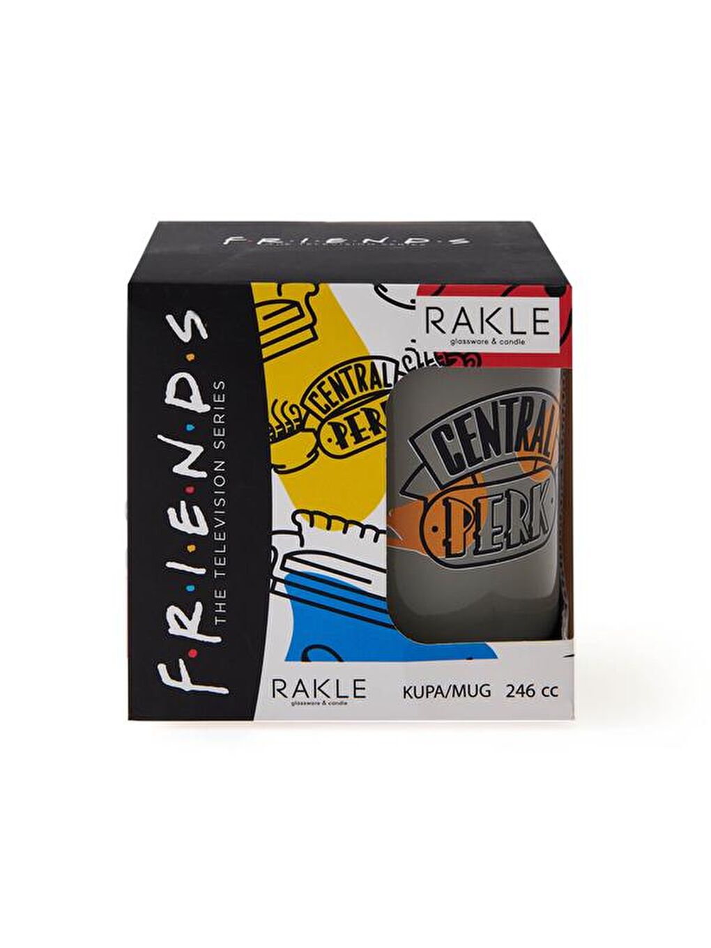 Friends Kupa - Gri - 250 ml-3