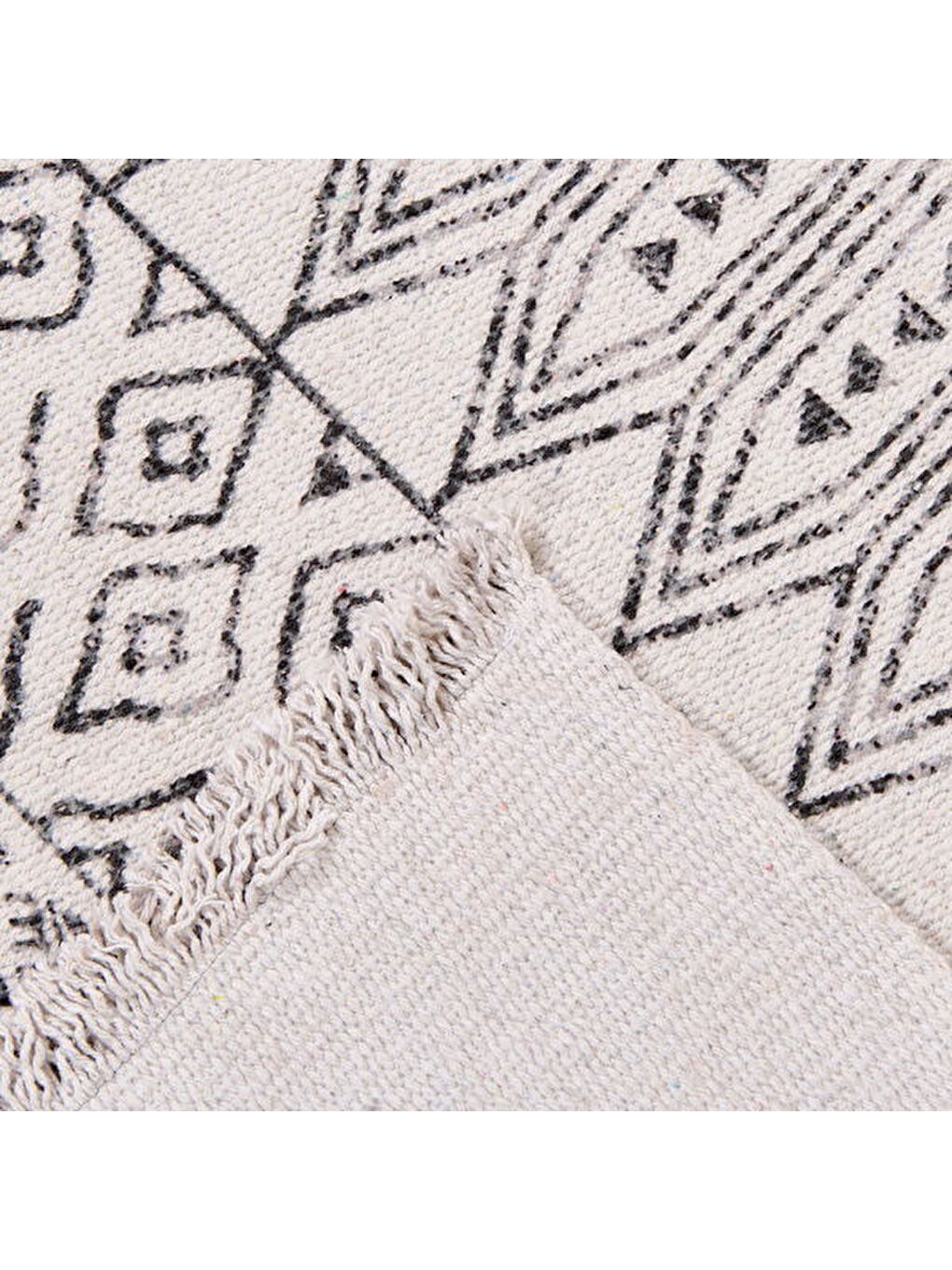 Soft Fiord Kilim - Ekru - 80x150 cm-2