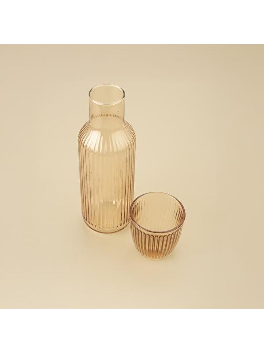RAKLE Sari Splendid Başucu Sürahisi - Amber - 1000 ml - 1