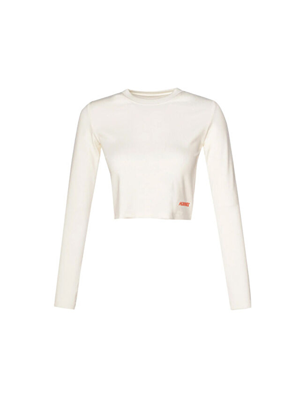 Dolby Crop T-shirt Kadın Günlük Crop Üst 912085-9157 Bej-4