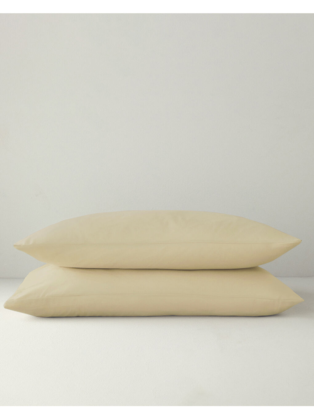 Novella Premium Soft Pamuk 2'li Yastık Kılıfı 50x70 cm Açık Sarı-2