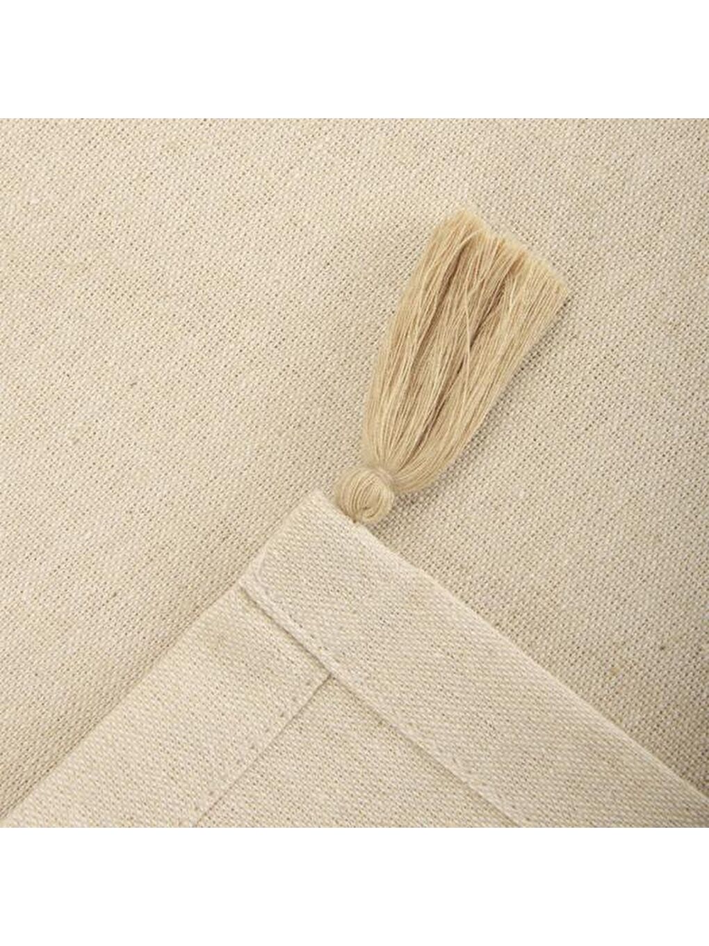 Soft Lole Püsküllü Runner - Bej - 50x150 cm-1