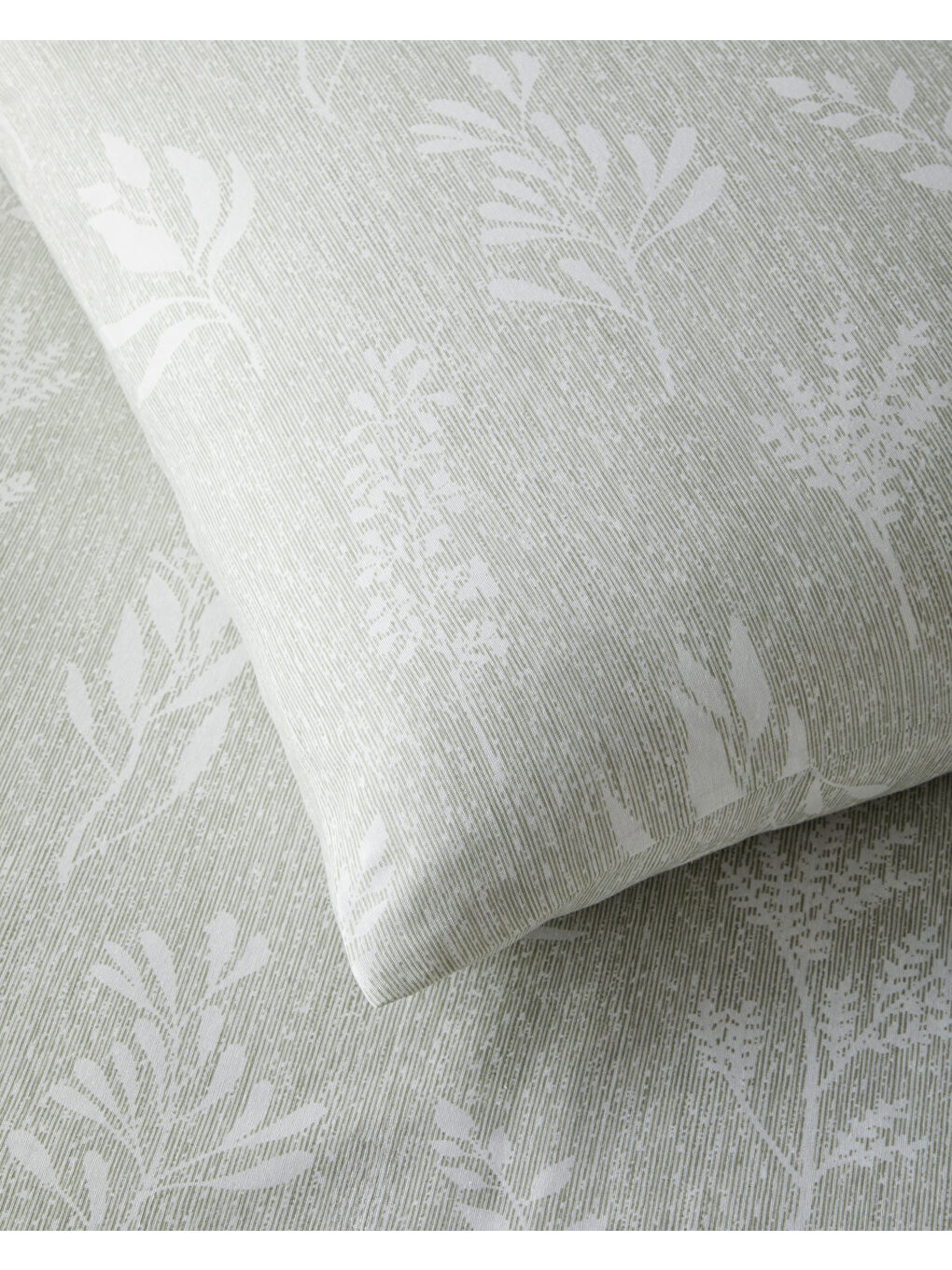 Florine Kolay Ütülenir Çift Kişilik Nevresim Takımı 200x220 cm Açık Yeşil-3