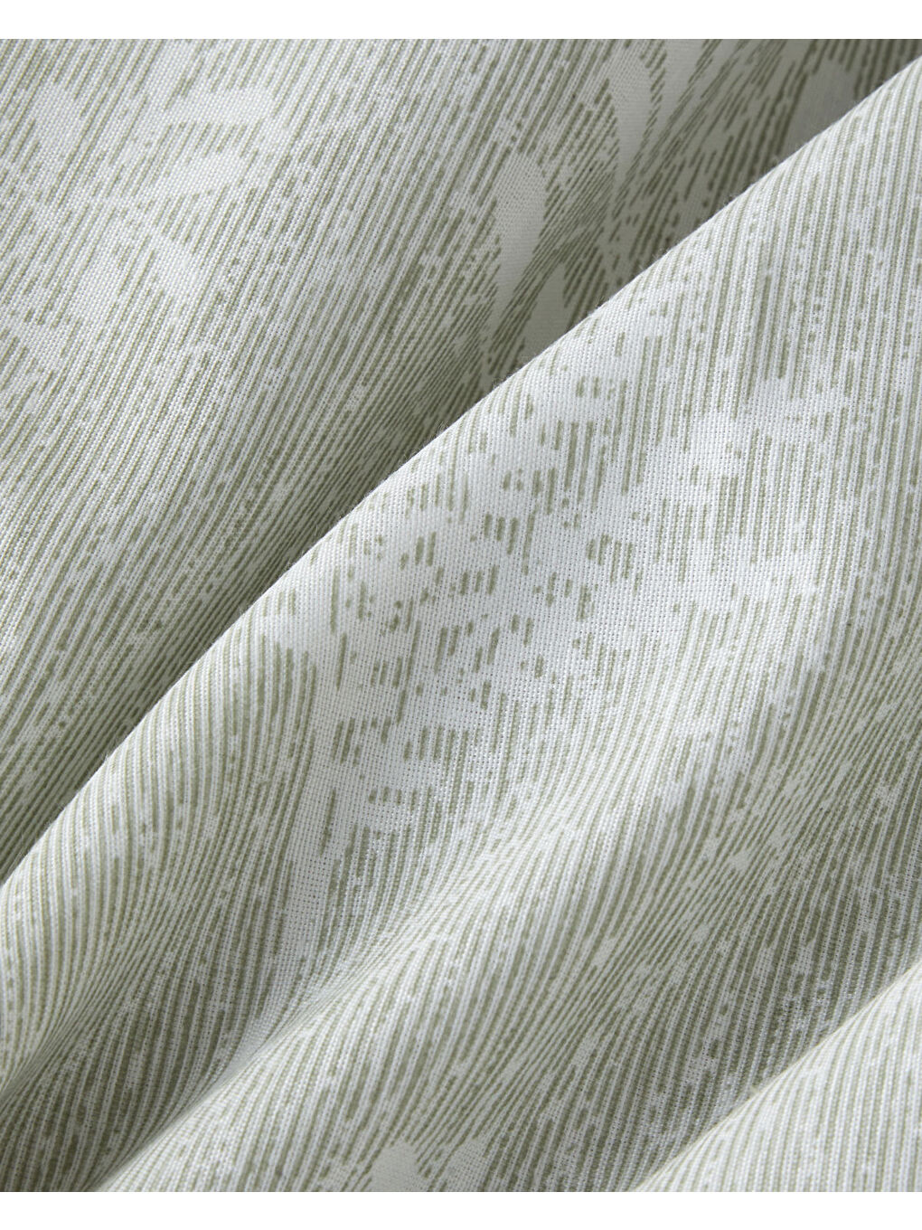 Florine Kolay Ütülenir Çift Kişilik Nevresim Takımı 200x220 cm Açık Yeşil-4