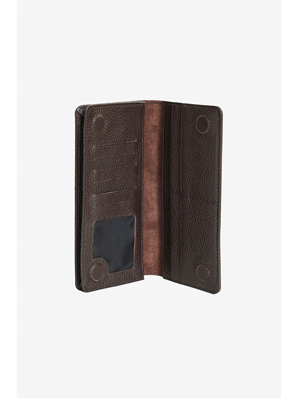 Erkek Kahverengi %100 Hakiki Deri Cüzdan-1