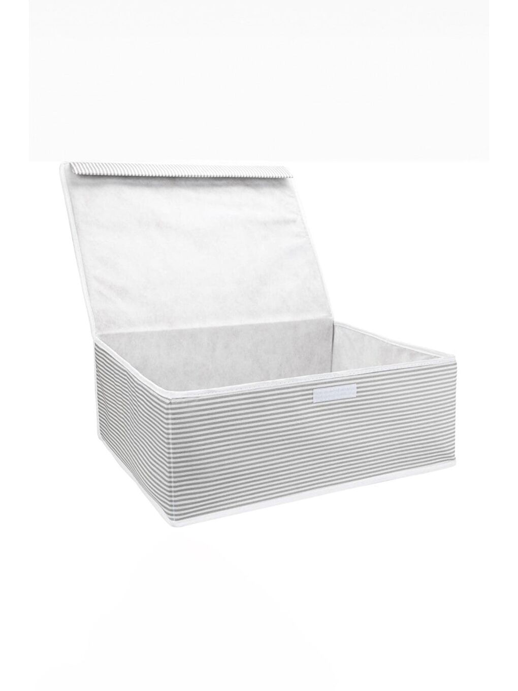 Gri Çizgili Çok Amaçlı 50 x 40 x 19 cm Baza Hurç-2