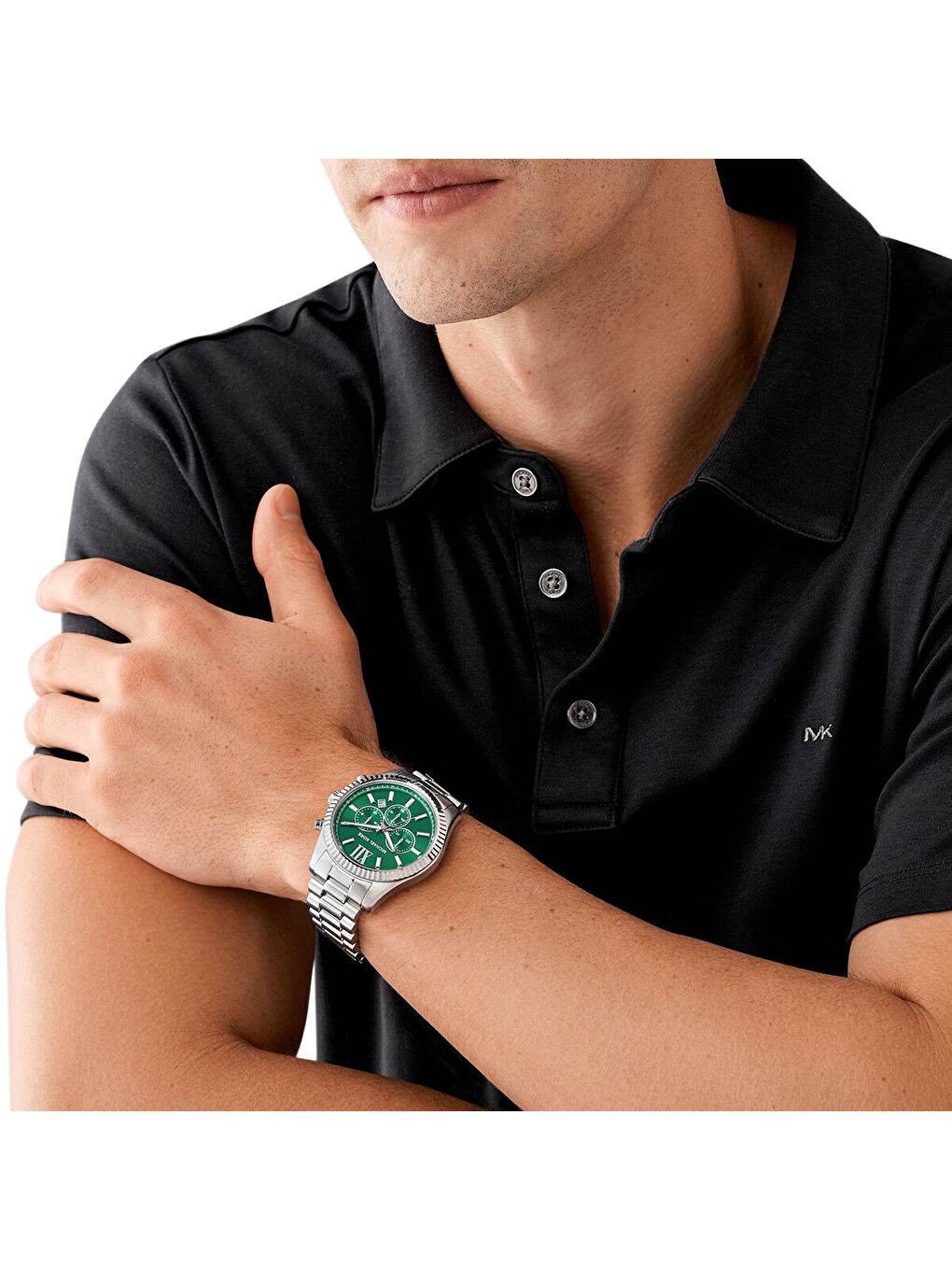 Gri MK9152 Erkek Kol Saati-3