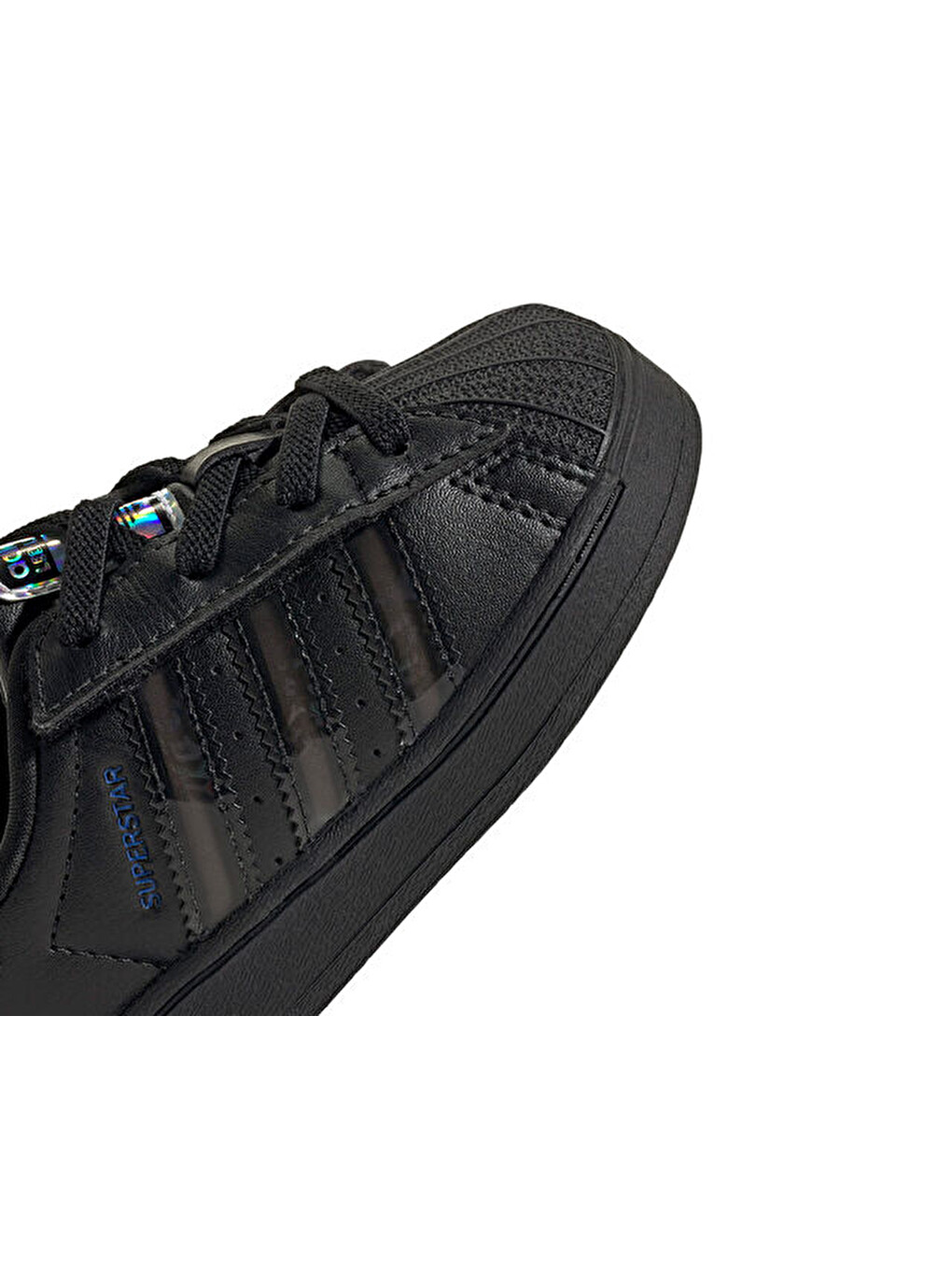 Superstar Led Lights Cf El I Bebek Işıklı Günlük Ayakkabı Js1295 Siyah-8
