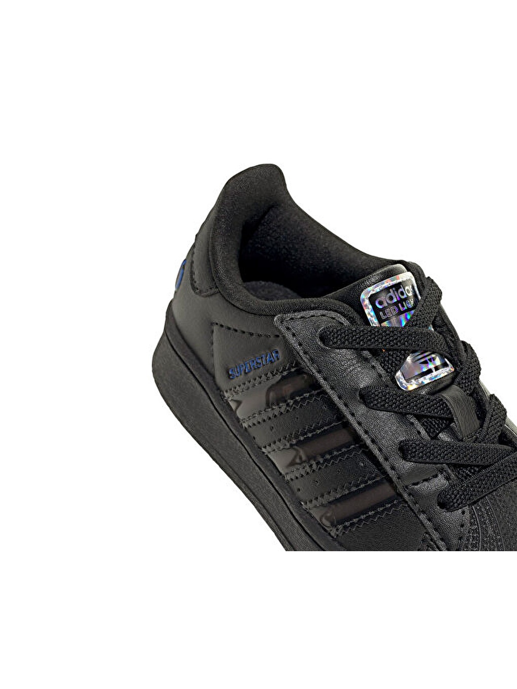 Superstar Led Lights Cf El I Bebek Işıklı Günlük Ayakkabı Js1295 Siyah-9