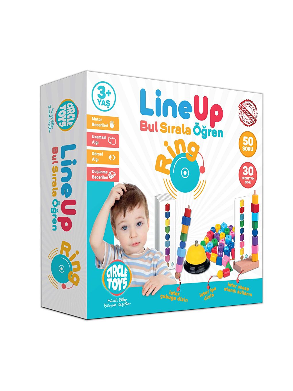 Circle Toys Karışık Line Up Ring - 4