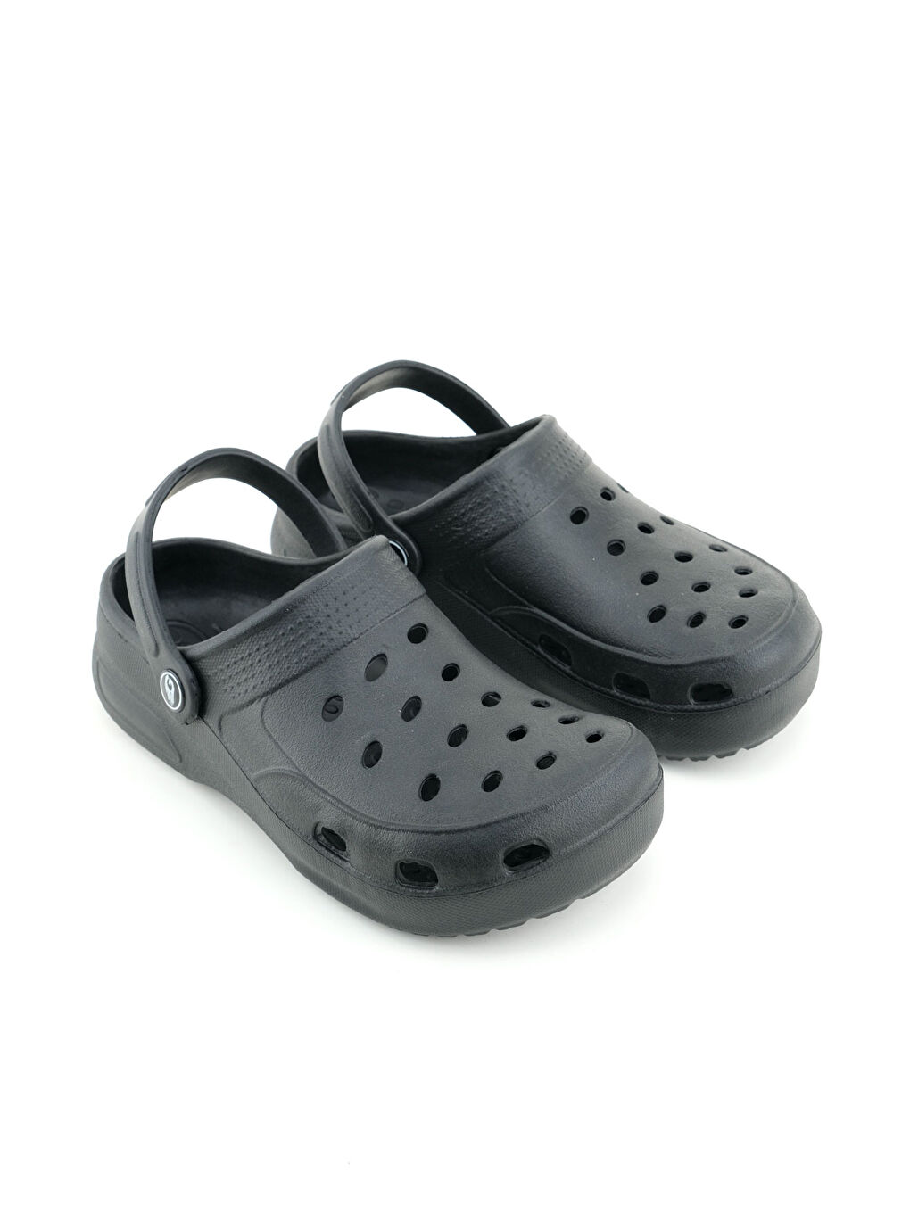 Siyah Kadın Yazlık Eva Ev Banyo Bahçe Havuz Rahat Taban Sabo Terlik-2