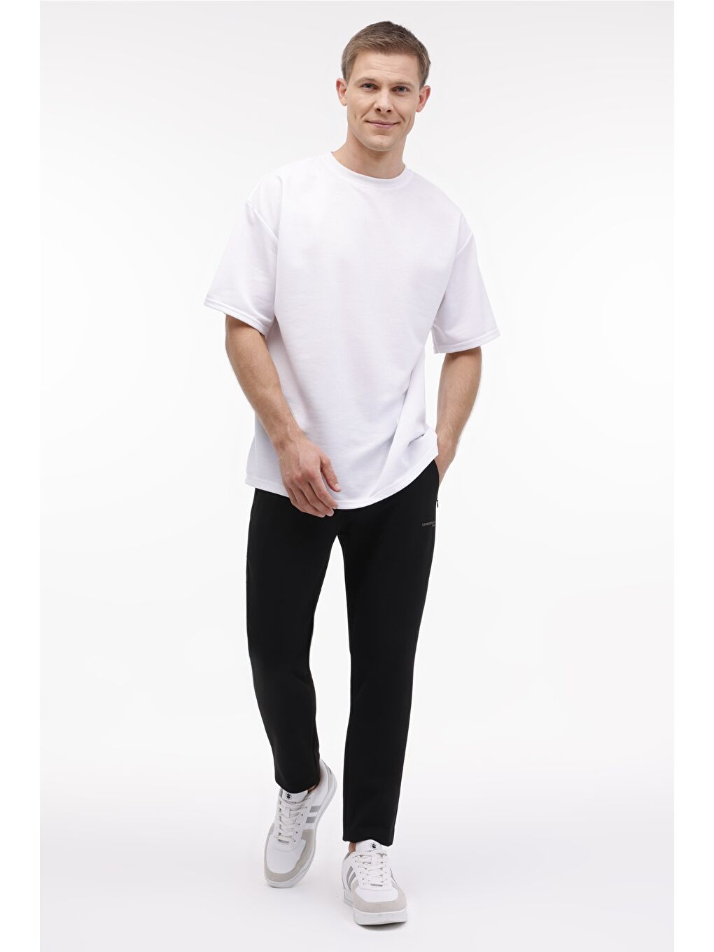 Siyah ML ZAHN 22ITL506 4PR SIYAH Erkek Eşofman Altı-2