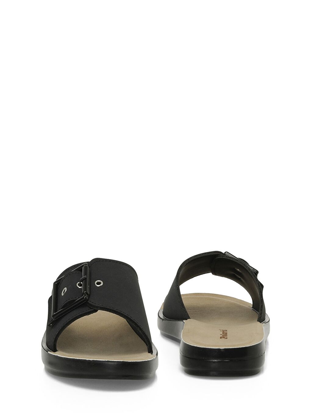 407033.Z5FX Siyah Kadın Ev Terliği-4