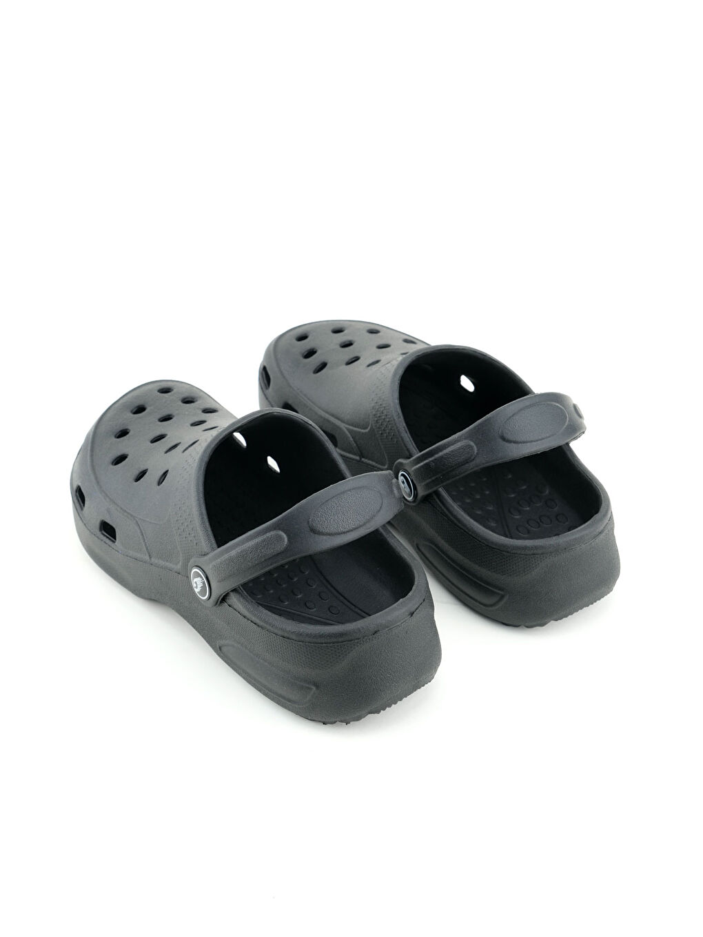 Siyah Kadın Yazlık Eva Ev Banyo Bahçe Havuz Rahat Taban Sabo Terlik-3