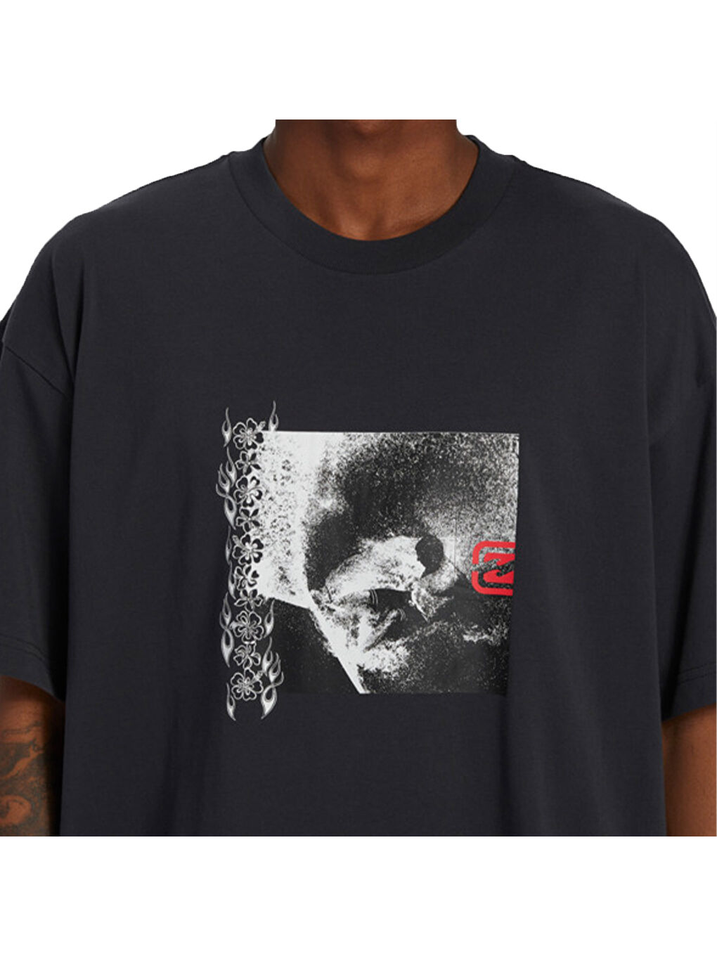 Centerfold Tees Erkek Siyah Tişört-4