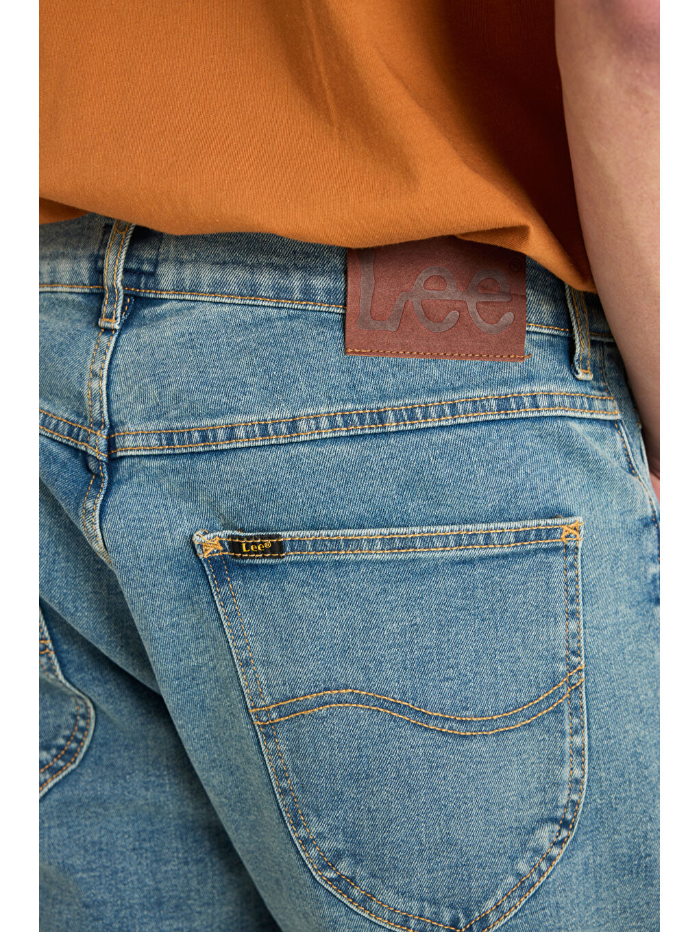 Regular Fit Normal Kesim Normal Bel Açık Mavi Esnek Jean Şort-4