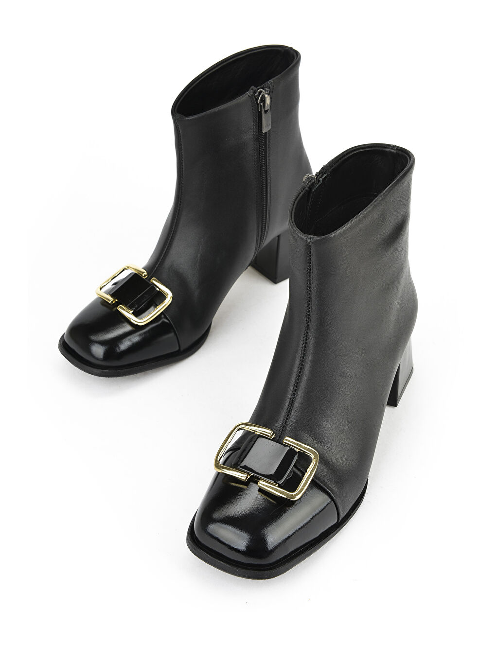 Kadın Hakiki Deri Bot 1531050Z26104557K Siyah-4