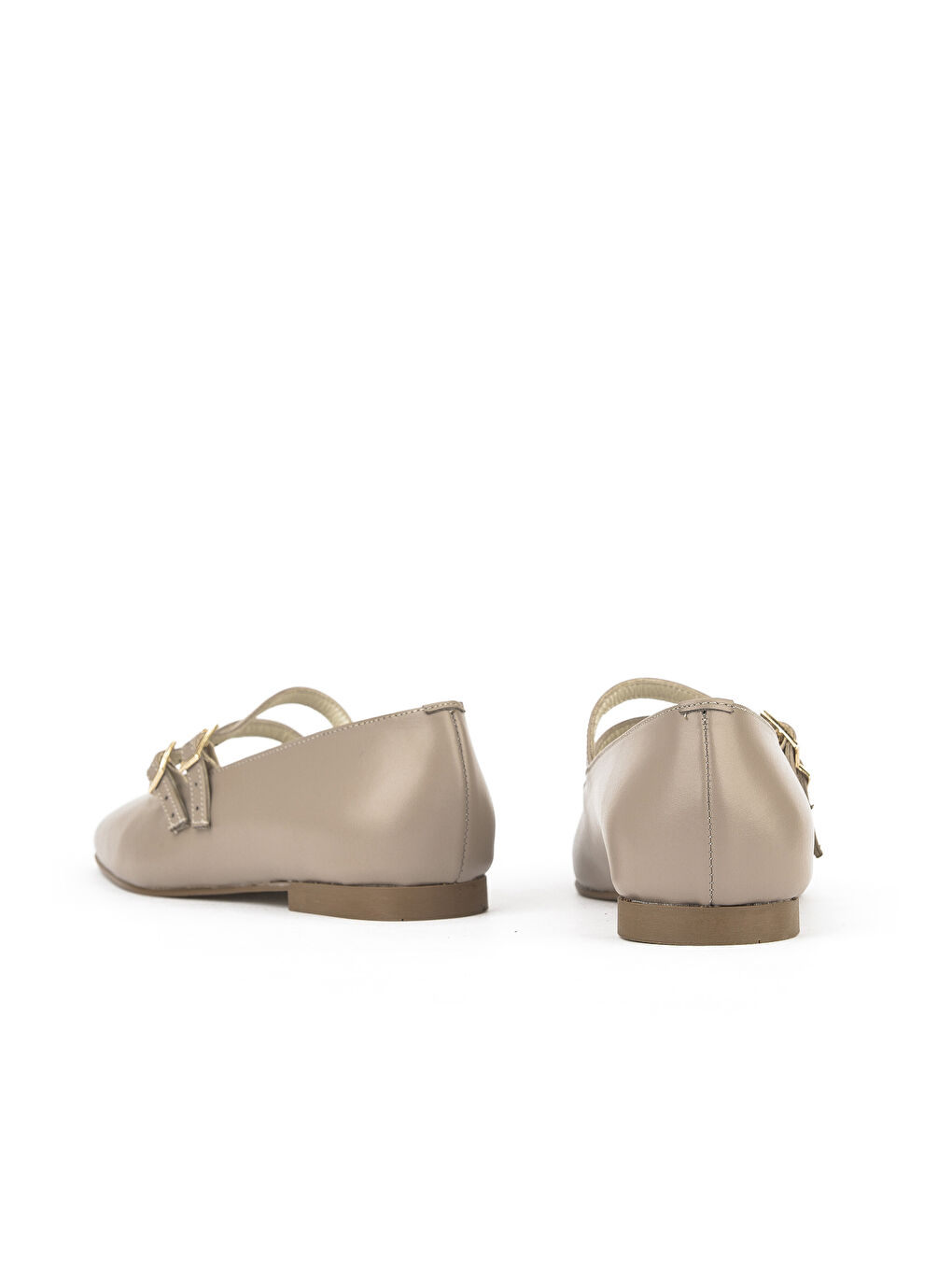 Bej Kadın Hakiki Deri Babet 1531054Z3401 Vizon-2