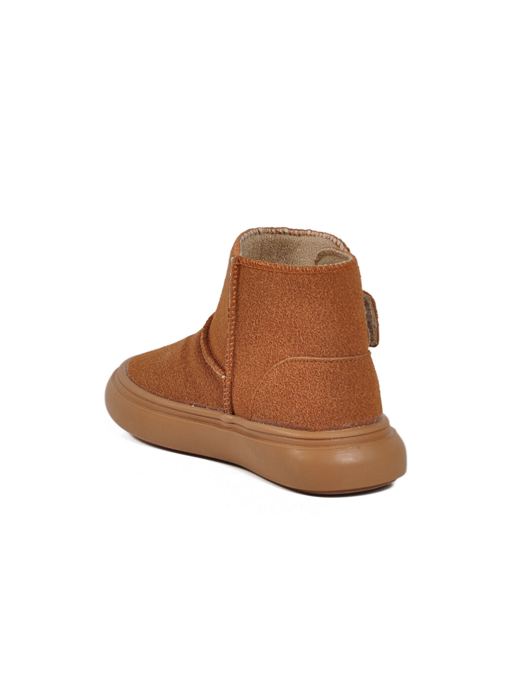 Kahverengi Taba Süet Cırtlı Bilek Boy Bebek Bot 823760 B-3