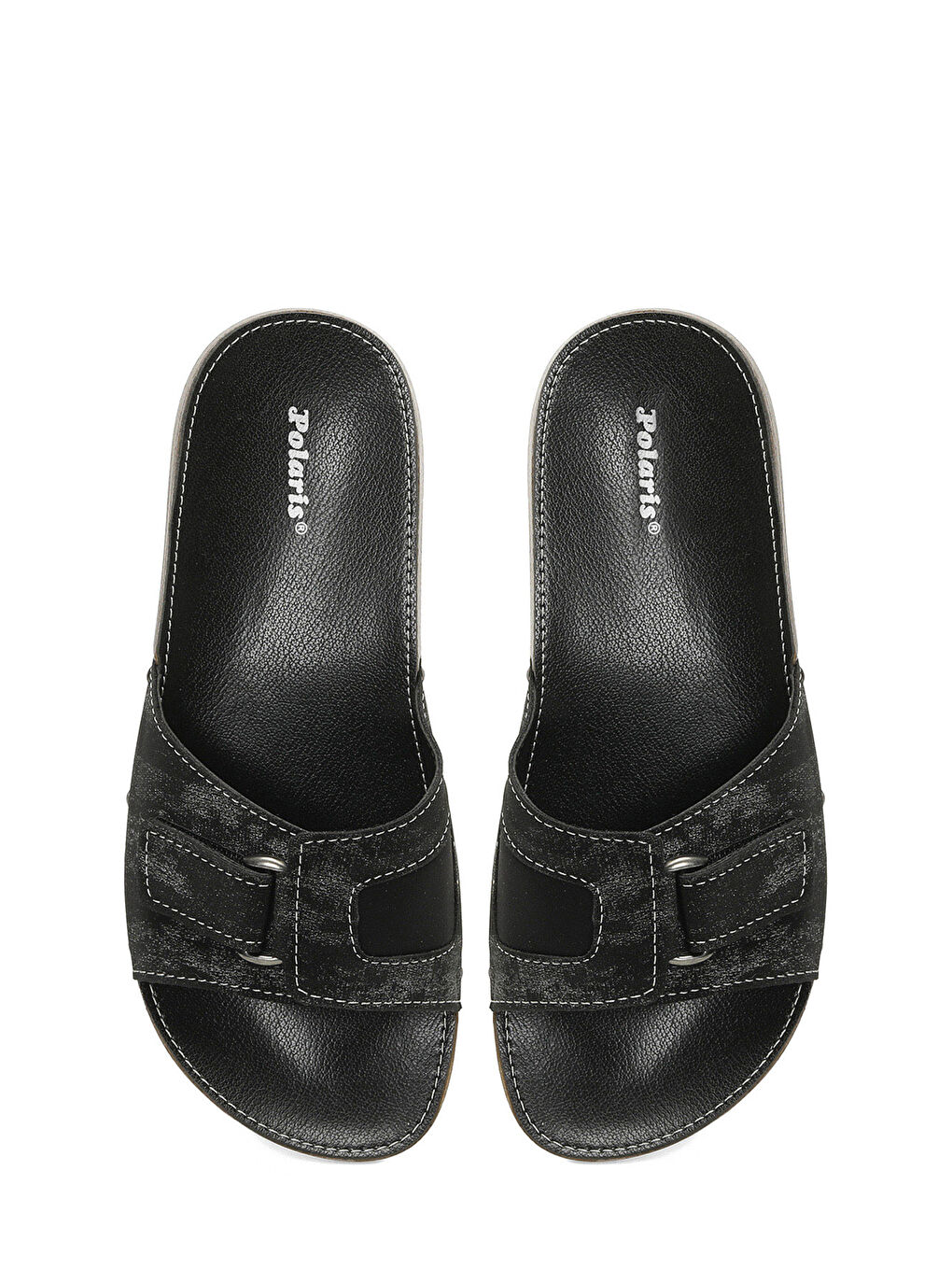 407014.Z5FX Siyah Kadın Ev Terliği-3