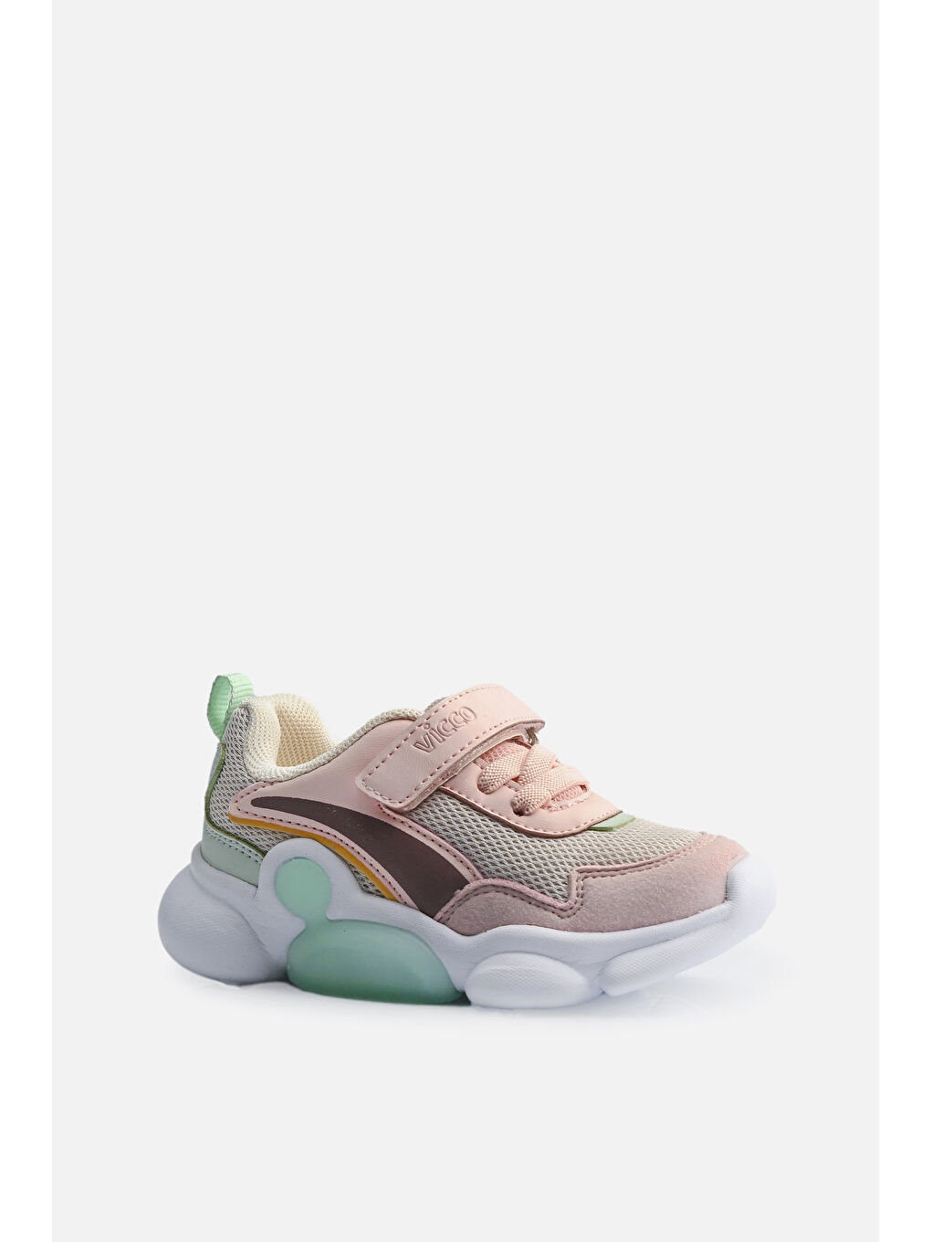 Pembe Orsa Hafif Kız Bebek Pudra Sneaker-1