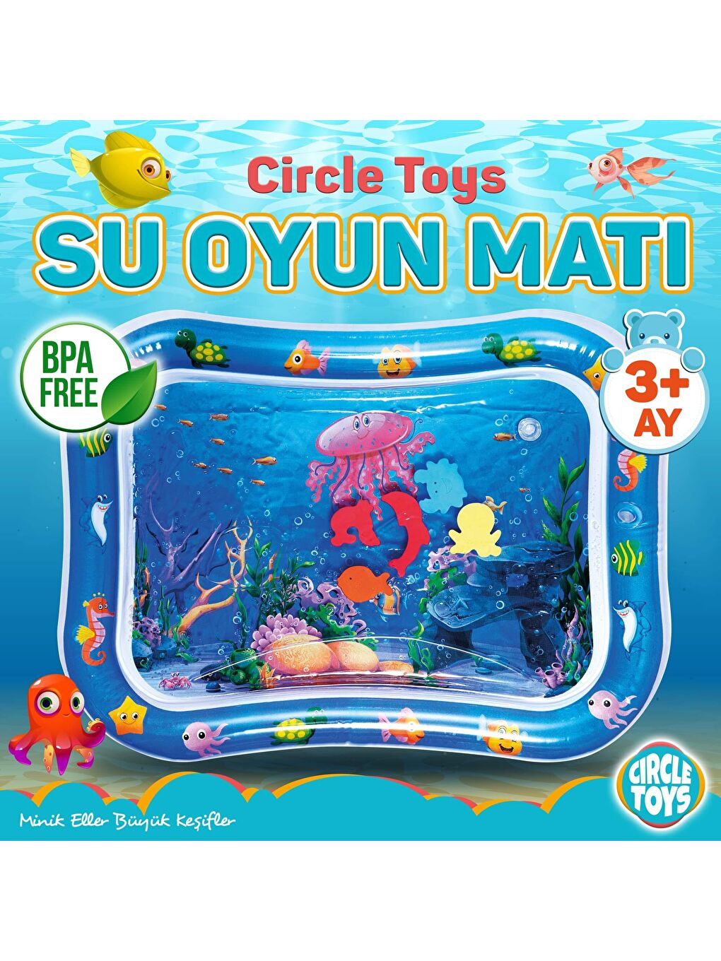 Circle Toys Karışık Su Oyun Matı - 2