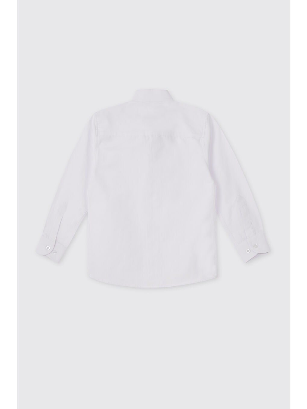 Erkek Çocuk Beyaz Gömlek-1
