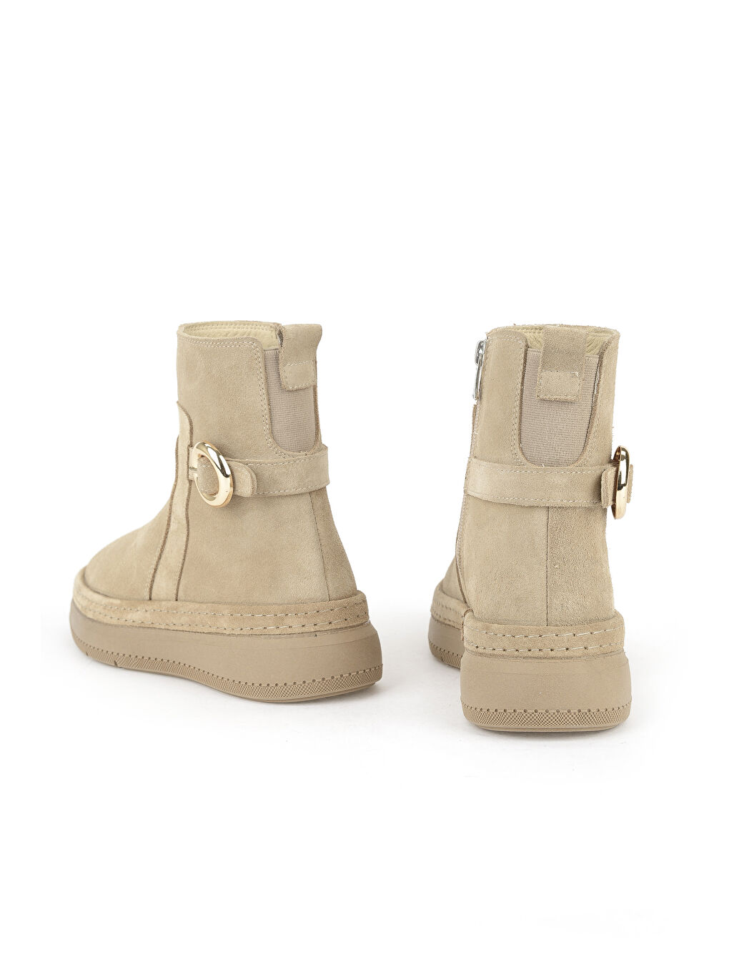 Kadın Hakiki Deri Bot 1531050Z26105252K Bej-2