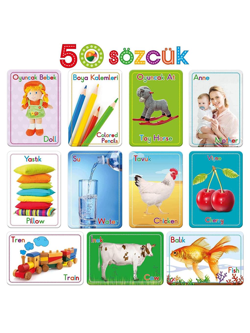 Circle Toys Karışık 50 Sözcük - 2