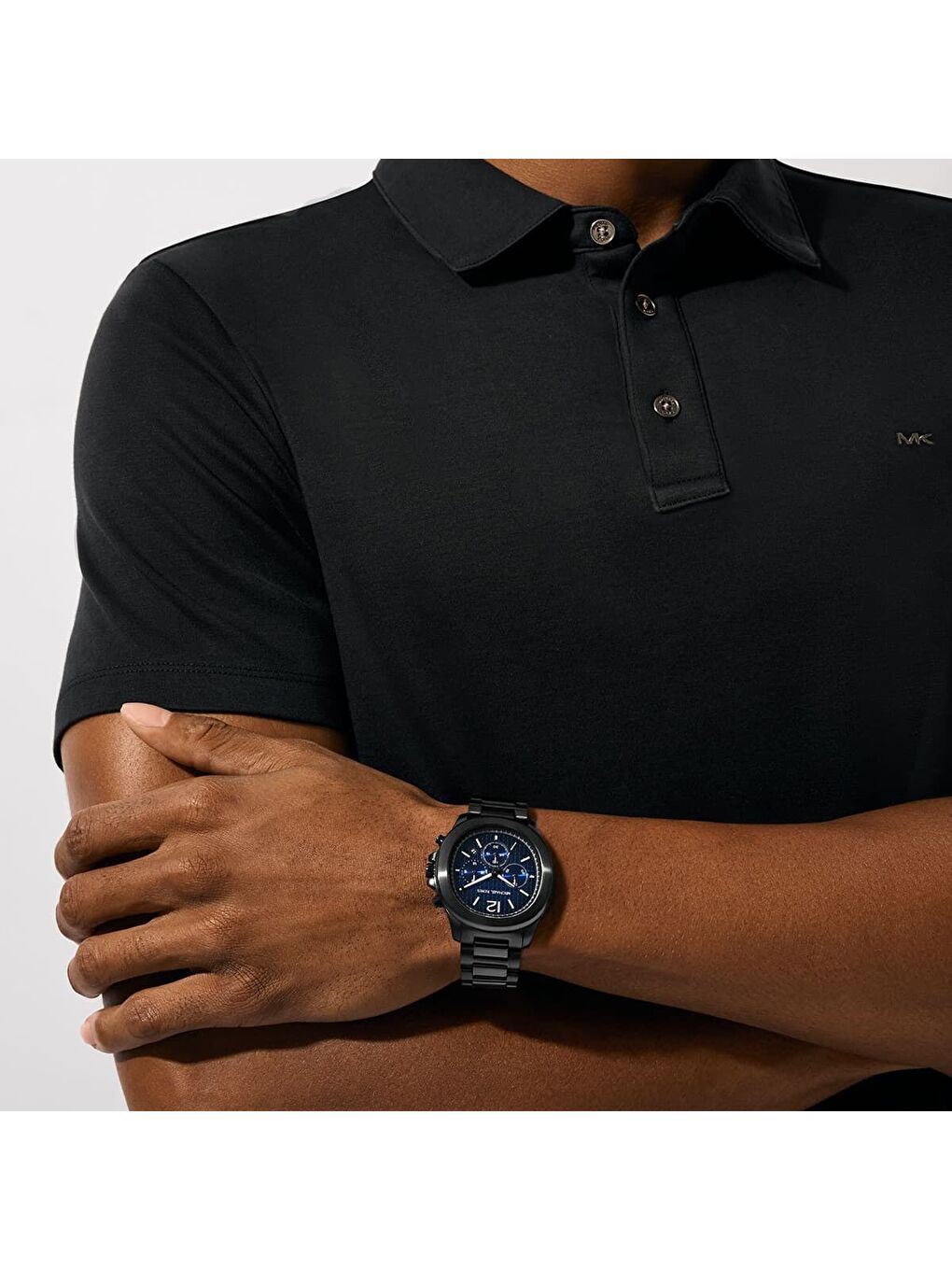 Siyah MK9193 Erkek Kol Saati-3