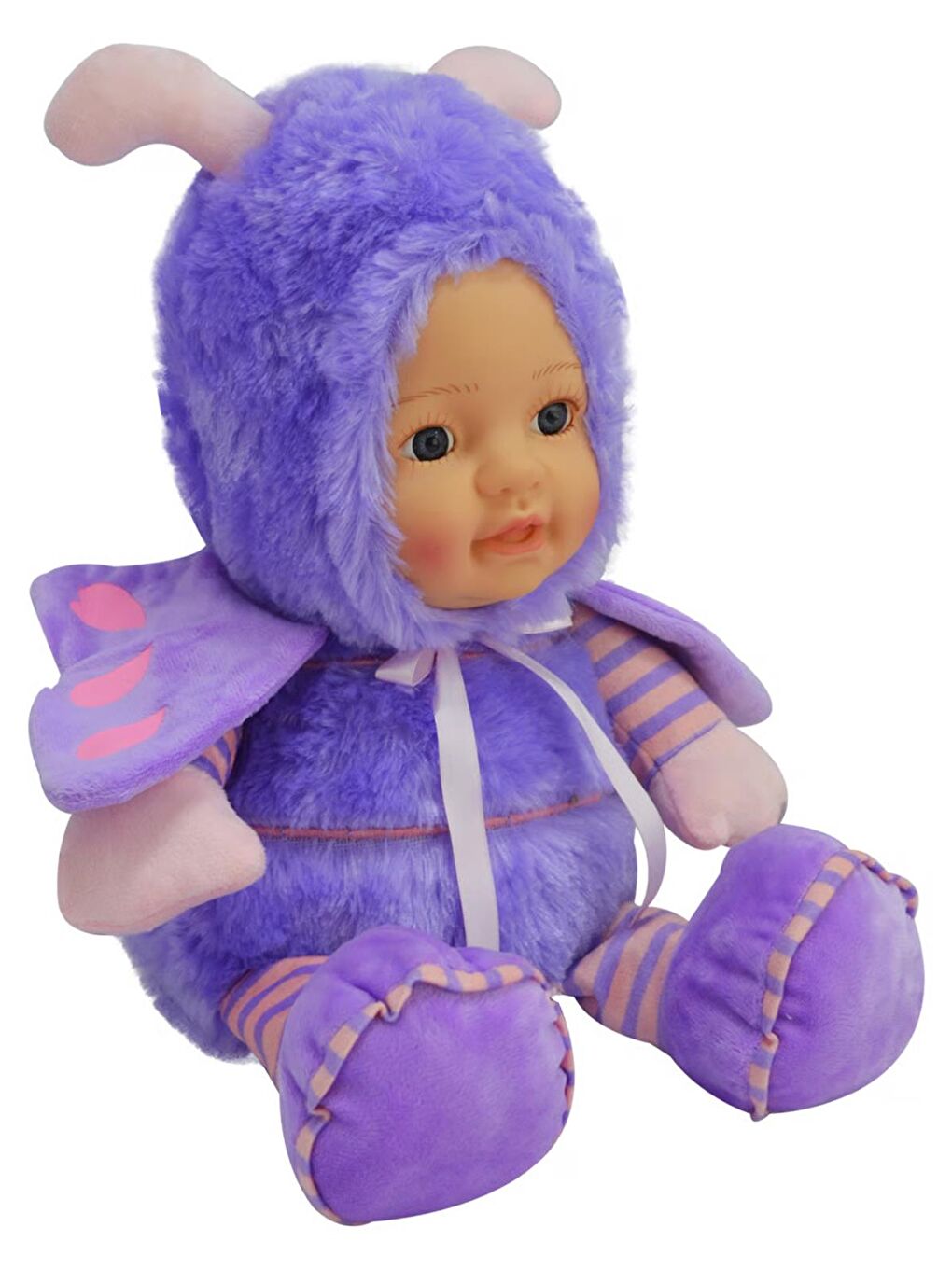 Bebek Yüzlü Kelebek 35 Cm - Lila