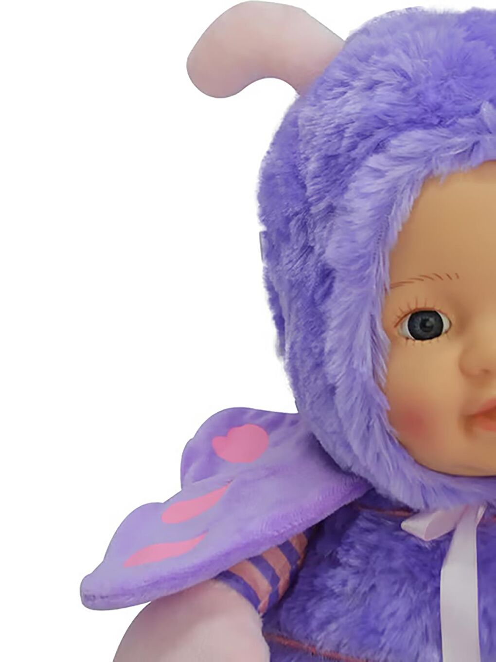 Bebek Yüzlü Kelebek 35 Cm - Lila-2