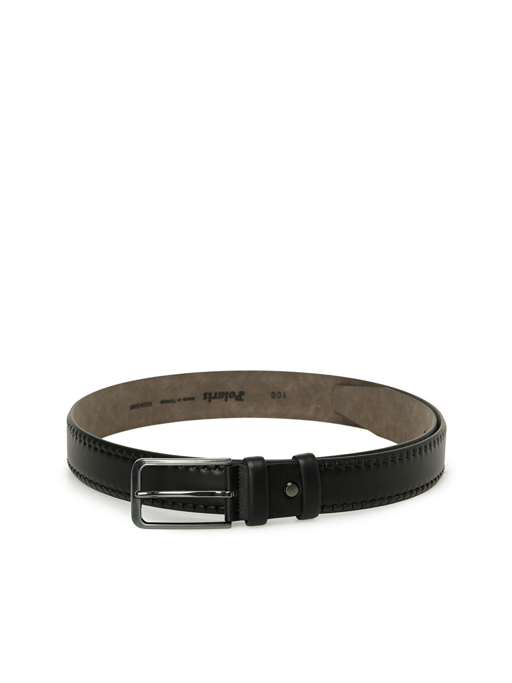 GM DR KENAR BASKI 5PR Siyah Erkek Kemer