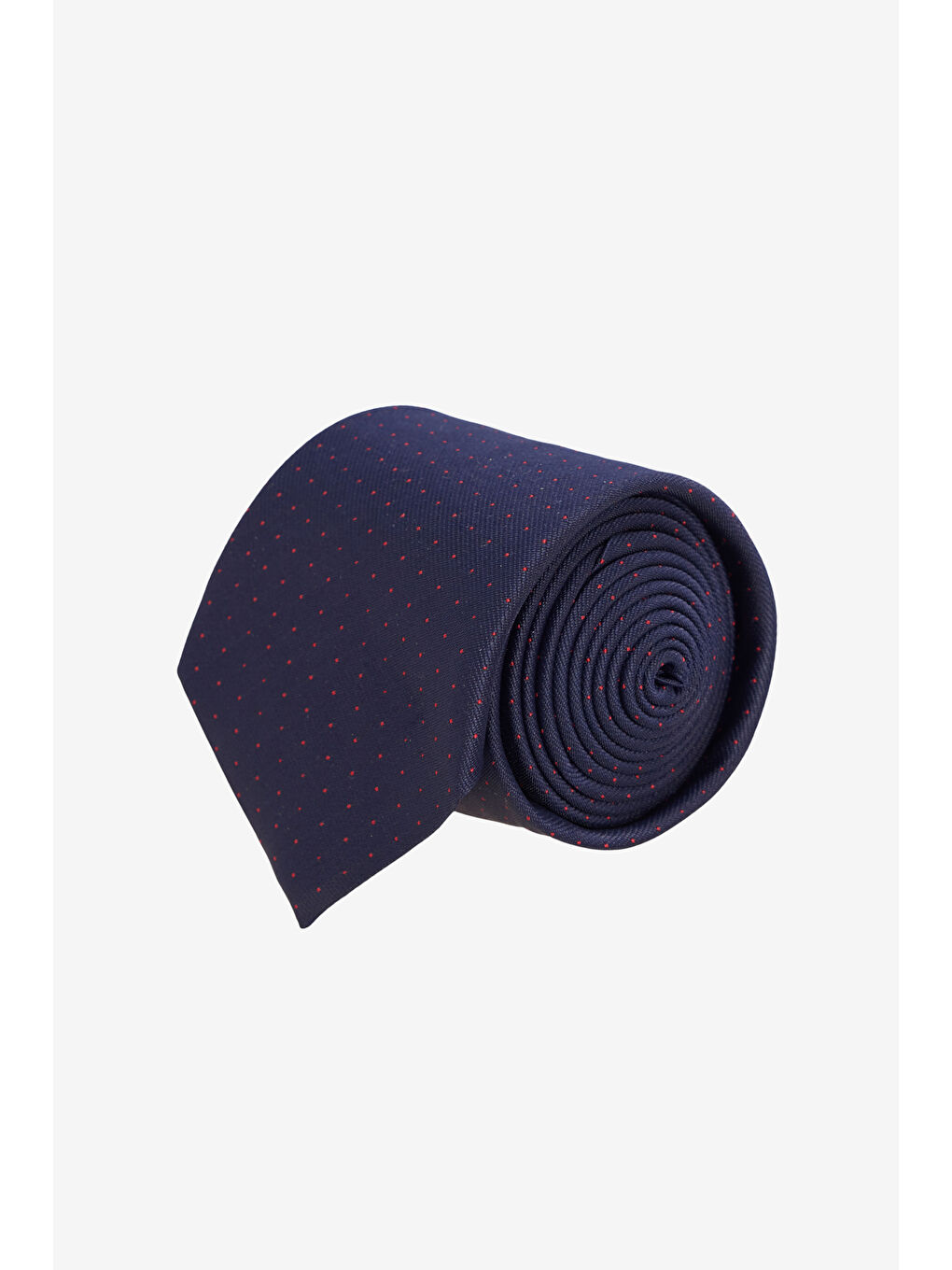 Erkek Lacivert-Kırmızı Desenli Kravat