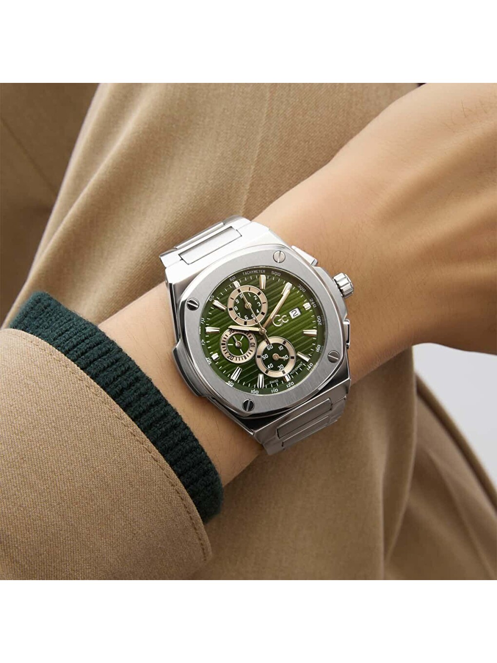 Gri GCY99024G9 Erkek Kol Saati-6