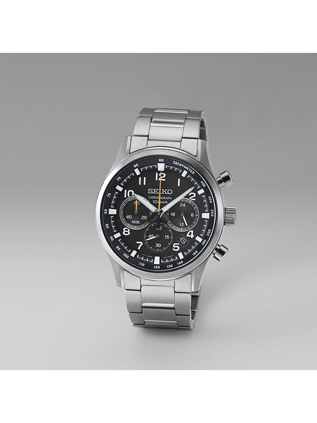 Gri SEISB447P Erkek Kol Saati-1