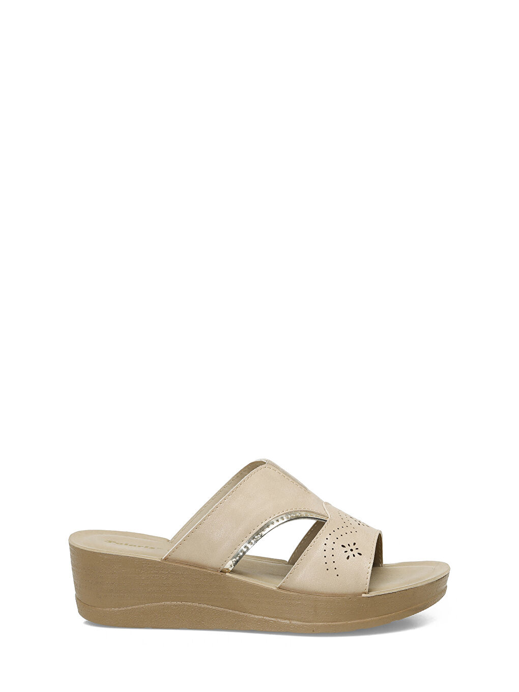 Bej 407028.Z5FX Vizon Kadın Terlik