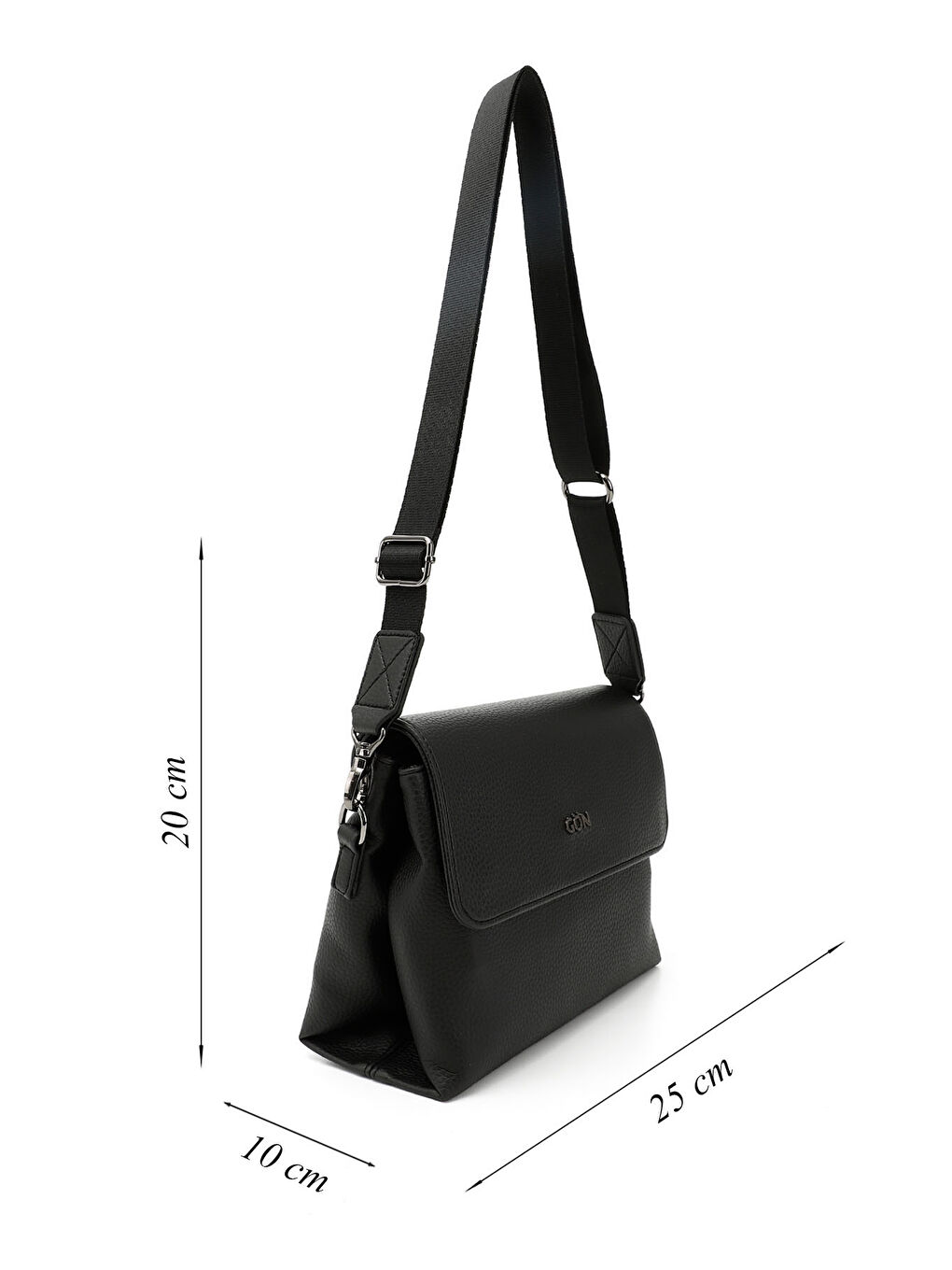 Mor Kadın ZÜMRÜT-SİYAH Uzun Askılı Omuz Çantası-1