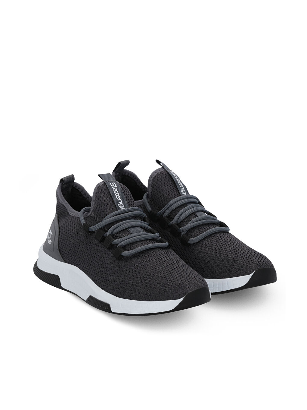 ABENA I Erkek Koyu Gri / Siyah Sneaker-1