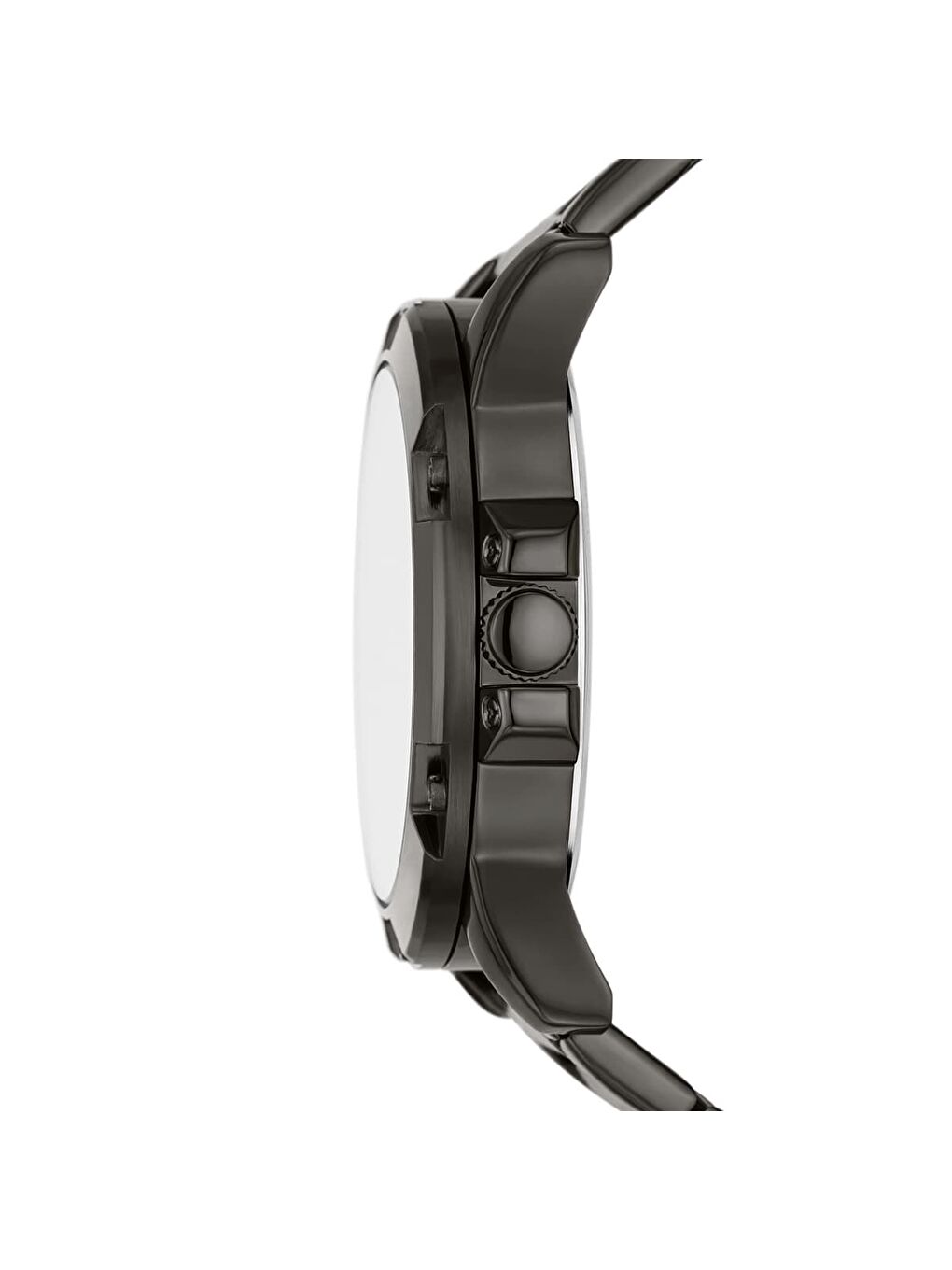 Gri RL-ZR97009 Pırlantalı Erkek Kol Saati ve Bileklik Seti-1