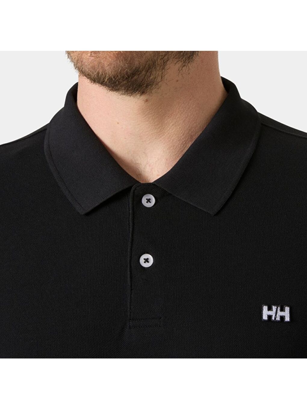 Siyah Elba Fitted Polo Erkek Yakalı Tişört HHA.54542.990-5
